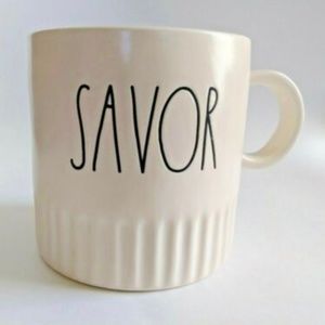 Rae Dunn Other - 🎈🎈~Rae Dunn~"SAVOR"~Coffee/Tea/Coco Mug~NEW~ ❤️ Rae Dunn Other - 🎈🎈~Rae Dunn~"SAVOR"~Coffee/Tea/Coco Mug~NEW~ ❤️